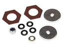 Rebuild kit slipper clutch steel disc 2 friction insert 2 40mm NL 1 spring washers 4 metal washer 1