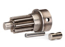Portal drive input gear front drive pin cross pin