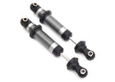 Shocks GTS silver aluminum assembled with spring retainers 2