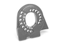 Motor mount plate 6061-T6 aluminum charcoal gray-anodized