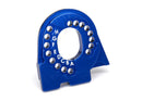 Motor mount plate 6061-T6 aluminum blue-anodized