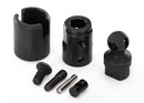 Output drive transmission or differential pin retainer 1 drive cup 1 drive ball 1 drive pin 1 3x11 screw pin 1 cross pin black 1 3x6 BCS with threadlock 1