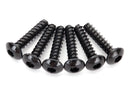 Screws 26x12mm button-head self-tapping hex drive 6