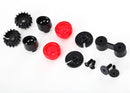 Tail lights 2 tail light mounts 4  exhaust tips 2 exhaust tip mount 1 3x10 flat-head screws 2 3x8 BCS 2