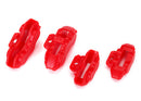 Brake calipers red front 2 rear 2