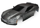 Body Chevrolet Corvette Z06 graphite painted decals applied