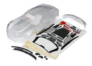Body Chevrolet Corvette Z06 clear requires painting decal sheet includes side mirrors spoiler & mounting hardware