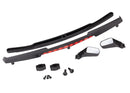 Mirrors side black left & right mirror retainers 2 spoiler black spoiler retainer 1 16x5 BCS self-tapping 3 26x8 BCS self-tapping 2 fits