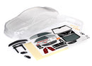 Body Cadillac CTS-V clear requires painting decal sheet includes side mirrors spoiler & mounting hardware