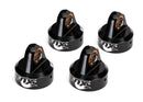 Shock caps aluminum black-anodized Fox  Shocks 4