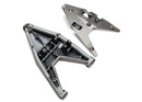Suspension arm lower left arm insert satin black chrome-plated assembled with hollow ball