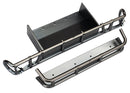 Bumper rear bumper extension satin black chrome-plated