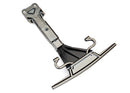 Skidplate front plastic satin black chrome-plated