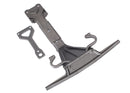 Skidplate front plastic support plate steel