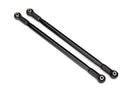 Suspension link rear upper aluminum black-anodized 10x206mm center to center 2 assembled with hollow balls