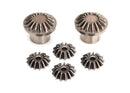 Gear set rear differential output gears 2 spider gears 4