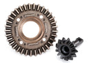Ring gear differential pinion gear differential front
