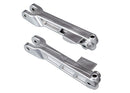 Sway bar arms rear satin-plated