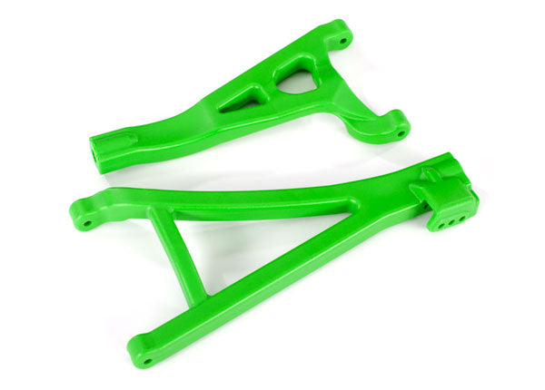 Suspension arms green front right heavy duty upper 1 lower 1