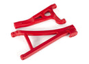 Suspension arms red front right heavy duty upper 1 lower 1