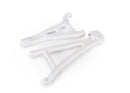 Suspension arms white front left heavy duty upper 1 lower 1
