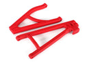 Suspension arms red rear left heavy duty adjustable wheease upper 1 lower 1