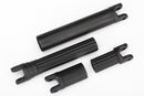 Half shafts center internal splined 2 external splined 2 plastic parts only