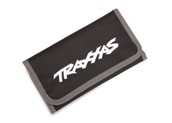 Tool pouch black custom embroidered with Traxxas logo