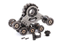 Traxx™, front, left (assembled) (requires #8886 stub axle, #7061 GTR shock, & #8878 or #8895 rubber track)