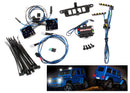 LED light set (contains headlights, tail lights, roof lights, and distribution block) (fits #8811 or #8825 body, requires #8028 power supply)