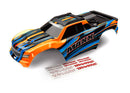 Body Maxx  orange painted decal sheet