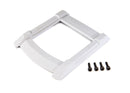 Skid plate roof body white 3x12mm CS 4