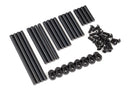 Suspension pin set complete hardened steel 4x64mm 4 4x22mm 4 4x38mm 4 4x33mm 4 4x47mm 4 3x8mm BCS 14 3x6mm BCS 4 retainers 8