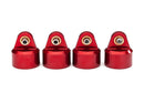 Shock caps aluminum red-anodized GT-Maxx  shocks 4