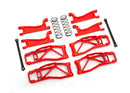 Suspension kit WideMaxx™ red includes front & rear suspension arms front toe links outer half shafts extended rear shock springs