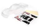 Body Hoss™ 4X4 clear requires painting window grille lights decal sheet