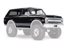Body Chevrolet Blazer 1969 complete black includes grill side mirrors door handles windshield wipers front & rear bumpers decals