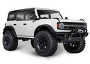 Traxxas / TRX-4 1/10 Trail Crawler Truck w/2021 Ford Bronco Body (White) w/TQi 2.4GHz Radio