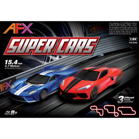 Super Cars 15-Foot Mega G+ HO Slot Car Track Set