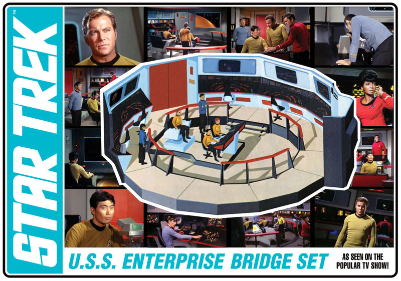 AMT1270 New Edition Enterprise Bridge from Star Trek plastic model kit