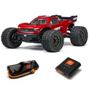 1/10 VORTEKS 4X2 BOOST MEGA 550 Brushed Stadium Truck RTR with Battery & Charger, Red
