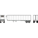 HO RTR 40' Fruehauf Z-VanTrailer/Smooth,Unlettered