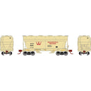 N ACF 2970 Covered Hopper, W&W