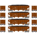 N 40' 3-Bay Ribbed Hopper with Load, CR
