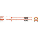 HO RTR 53' Chassis, JB Hunt (2)