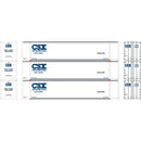 HO RTR 48' Container, CSX