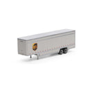 HO 40' Drop Sill Parcel Trailer, UPS/Logo