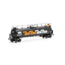 HO TankTrain Intermediate,GATX/Orange Letter