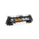 HO TankTrain Intermediate,GATX/Orange Letter
