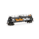 HO TankTrain Intermediate,GATX/Orange Letter